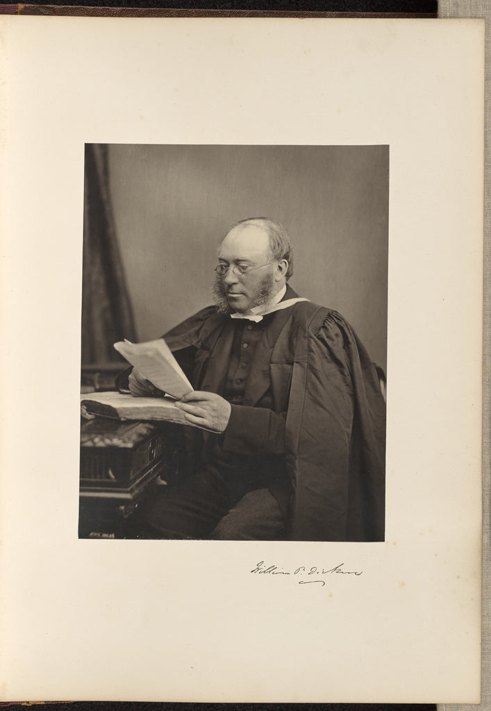Thomas Annan:William Purdie Dickson, D.D., Professor of Bibl, Poster Print Wall Art
