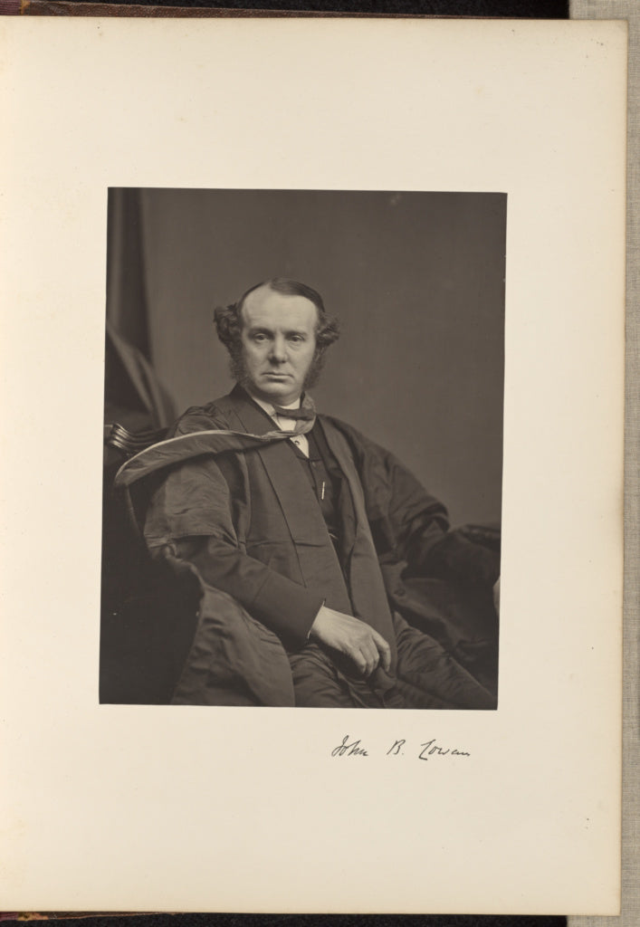 Thomas Annan:John B. Cowan, M.D., Professor of Materia Medic, Poster Print Wall Art