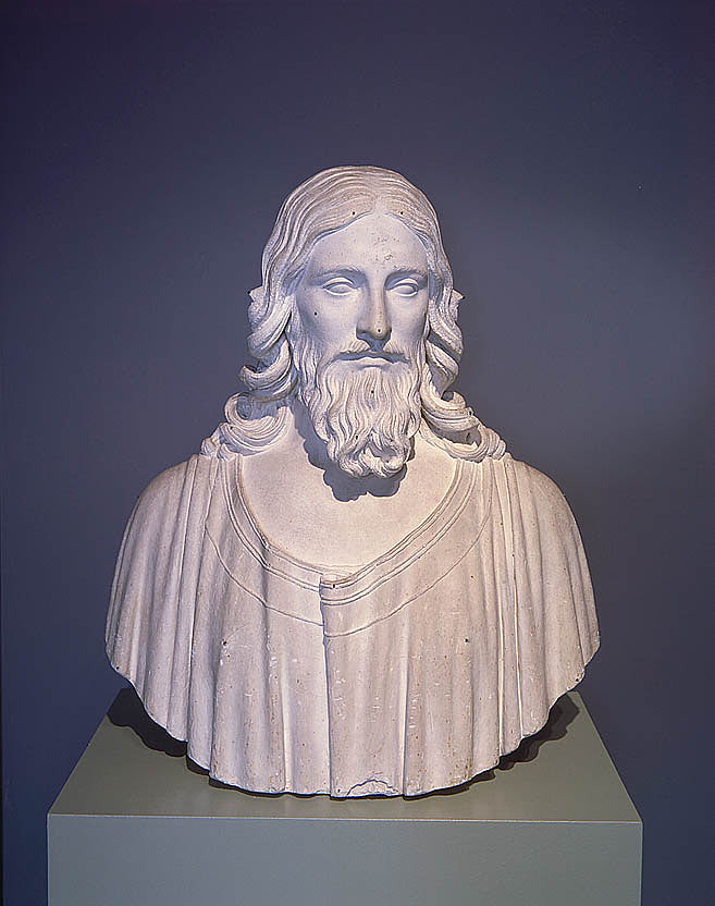 Hiram Powers:Ideal Christ,16x12"(A3)Poster