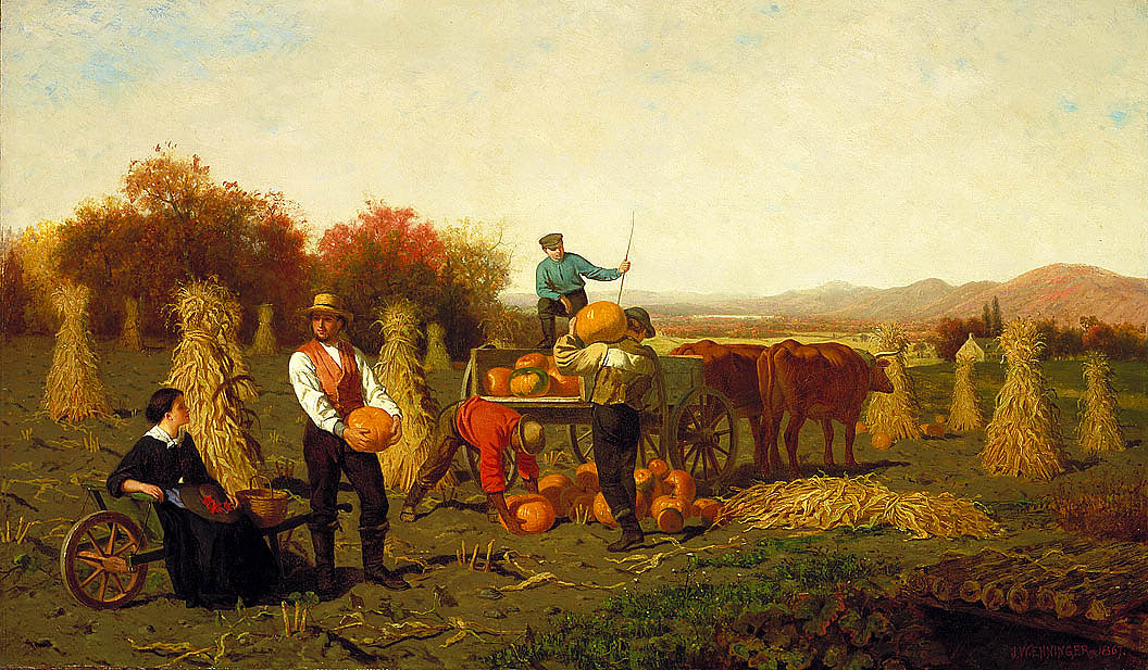 John Whetten Ehninger:October,16x12"(A3)Poster