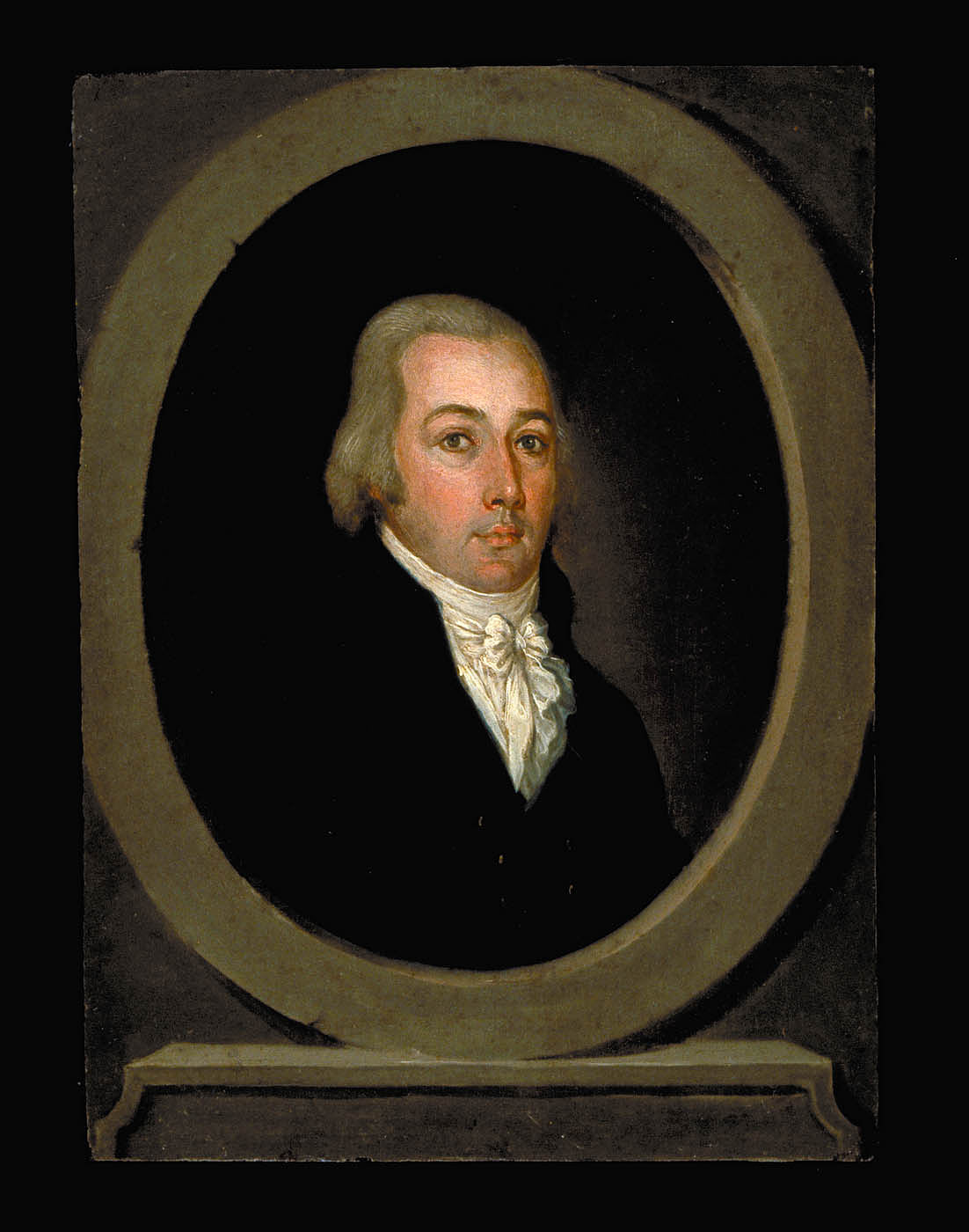 José Campeche y Jordán:Retrato de caballero,16x12"(A3)Poster