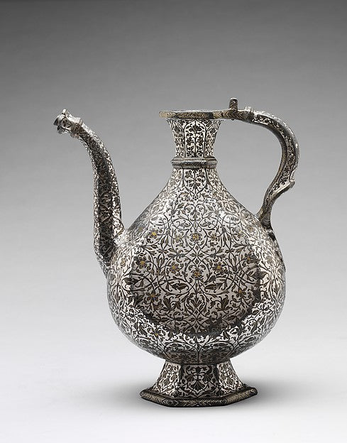 :Bidri Ewer mid-17th century-16x12"(A3) Poster