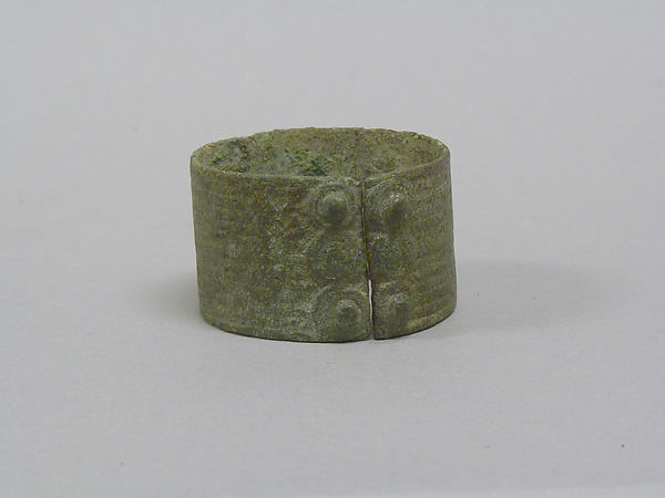 Open Wide Bracelet with Striations 300 B.C.–A.D. 400, Poster Print