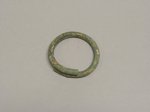 Solid Open Bangle with Subtle Basketweave c1000 B.C.–A.D. 400, Poster Print