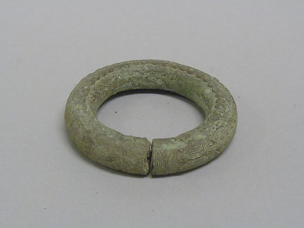 Hollow Bangle with Small Circular Patterns 4000 B.C.–A.D. 400, Poster Print