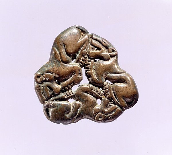 Strap-Crossing in the Shape of Three Bears 5th cent B.C., Poster Print