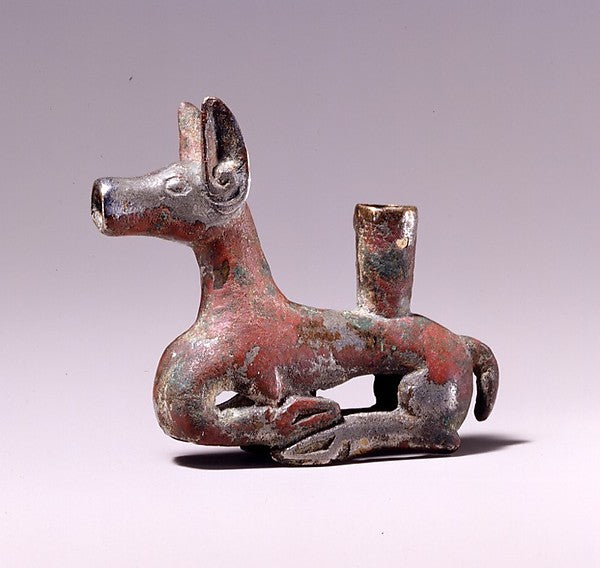 Yoke Ornament in the Shape of a Doe 5th–4th cent B.C., Poster Print Wall Art