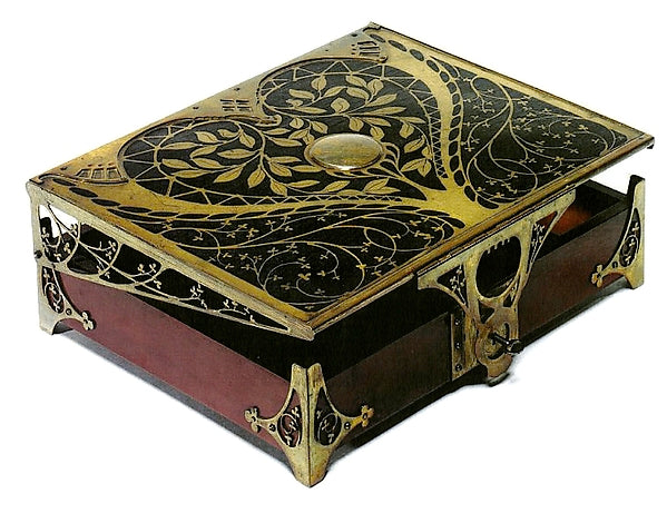 Document Box and Key c1886–1900 Probably by Erhard & Söhne, Poster Print