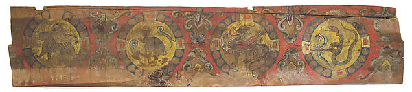 Panel with Chinese Zodiac 8th–9th cent,16x12"(A3)Poster