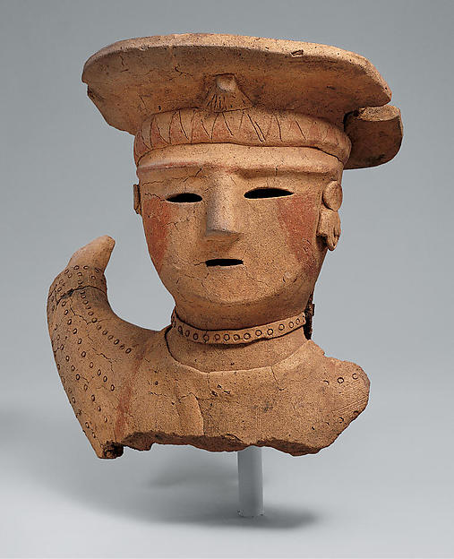 ,Haniwa of a Female Shrine Attendant 6th cent,16x12"(A3) Poster
