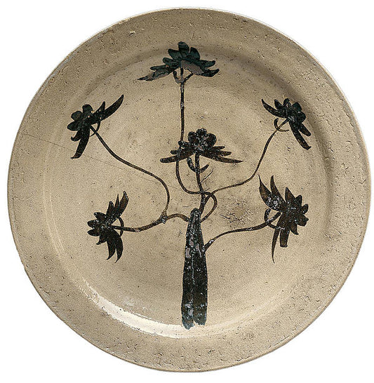 ,Platter with Pine Tree early 17th cent,16x12"(A3) Poster