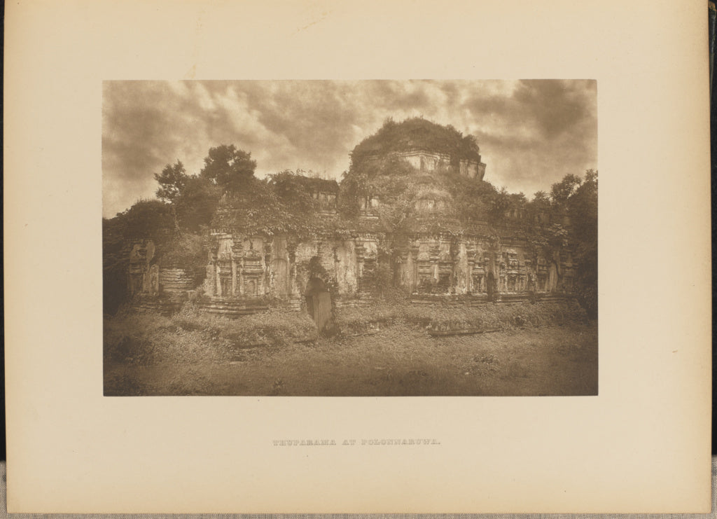 Henry W. Cave:Thuparama at Polonnaruwa, Poster Print Wall Art