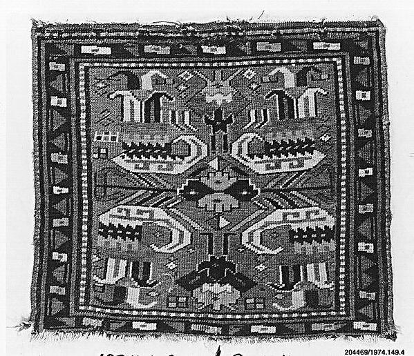 :Storage Bag Fragment late 19th century-16x12"(A3) Poster