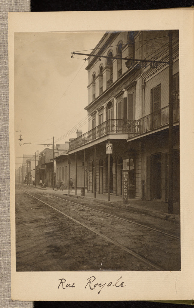 H.M. BeachAttributed to:Rue Royale, Poster Print Wall Art