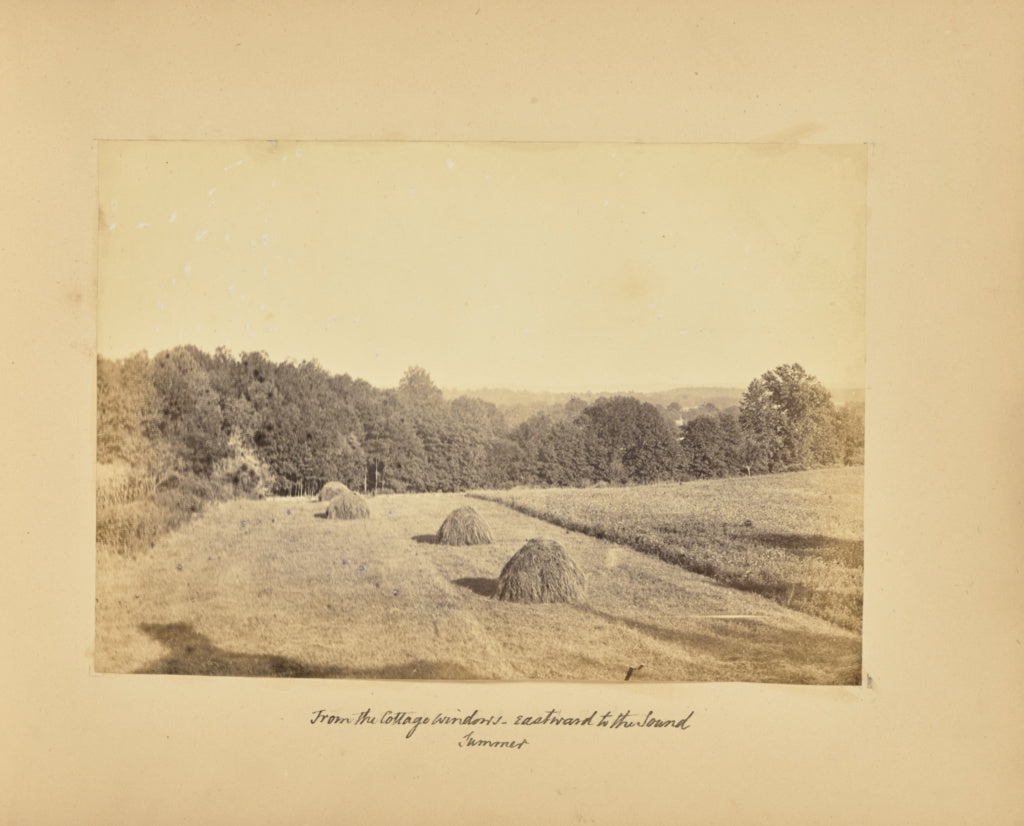Alfred BoothPossibly:From the Cottage Windows - Eastward to , Poster Print Wall Art
