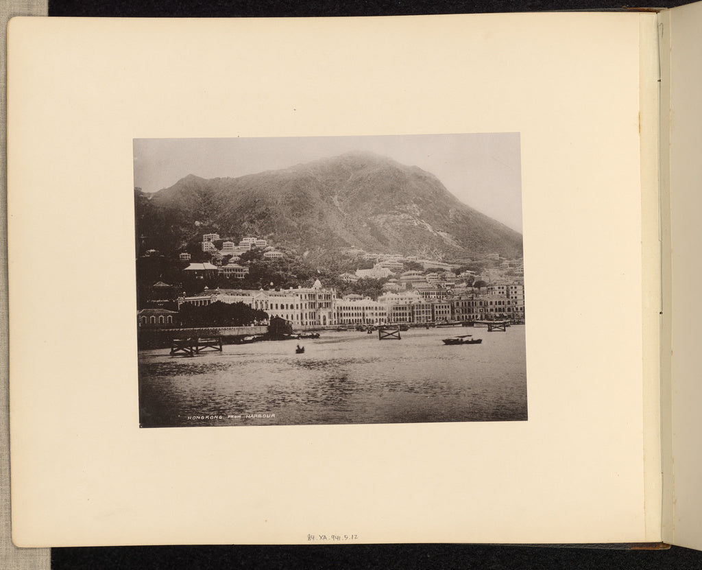 Unknown maker:Hongkong from Harbour, Poster Print Wall Art