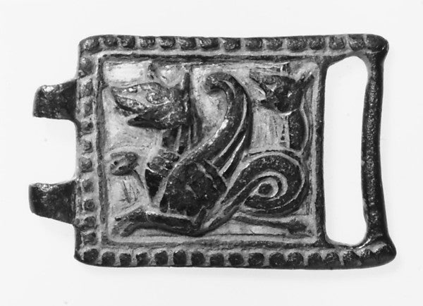 :Belt Buckle 11th–12th century-16x12"(A3) Poster