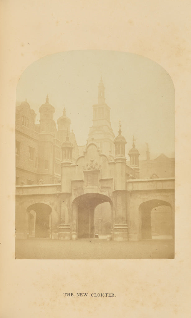 Valentine Blanchard:The New Cloister, Poster Print Wall Art