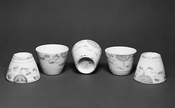 Soba cup 19th cent,Classic Ming China Image, Poster Print