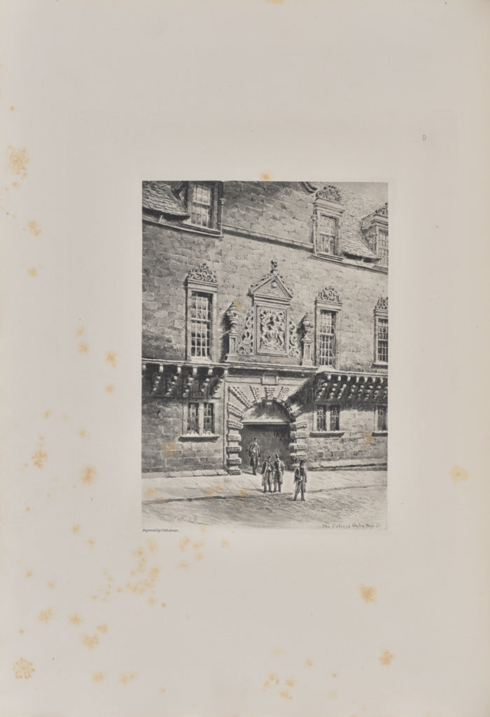 T. & R. Annan & Sons:The College Gate, High Street, Poster Print Wall Art