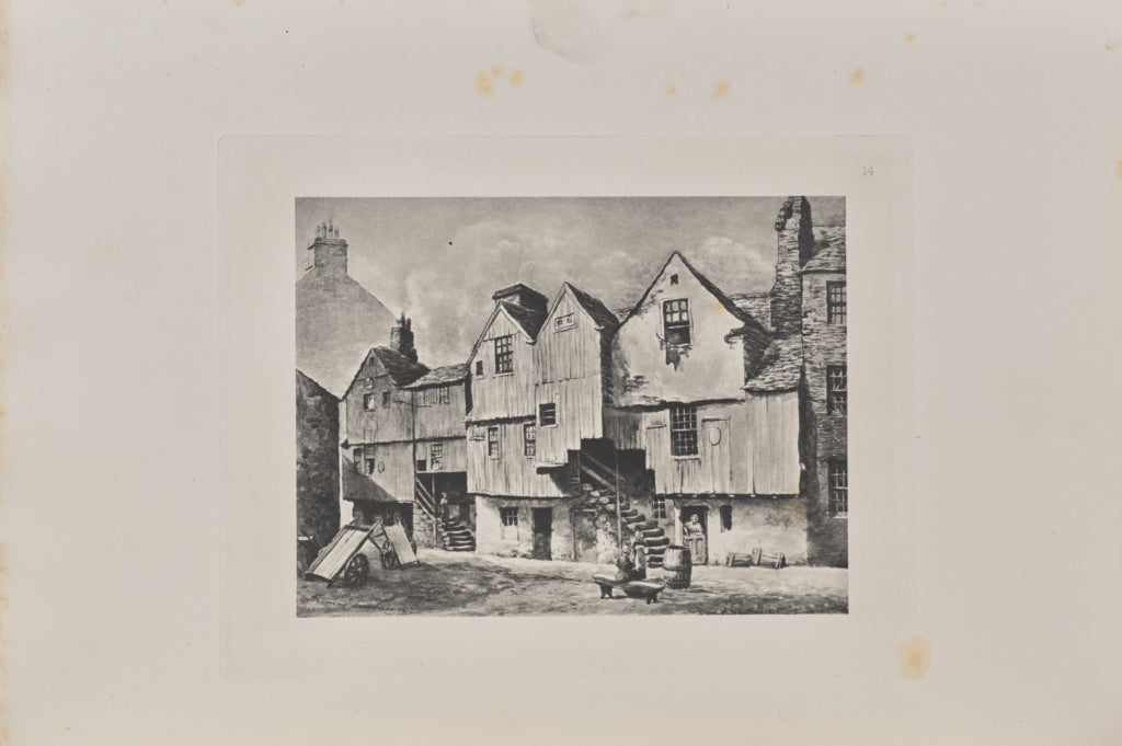 T. & R. Annan & Sons:Close, No. 77 Saltmarket, Poster Print Wall Art