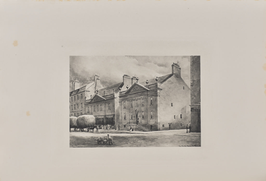T. & R. Annan & Sons:The Buck's Head Hotel, Poster Print Wall Art