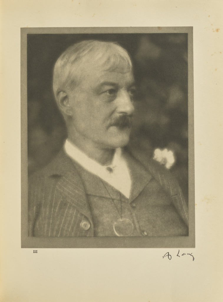Alvin Langdon Coburn:Andrew Lang, Poster Print Wall Art