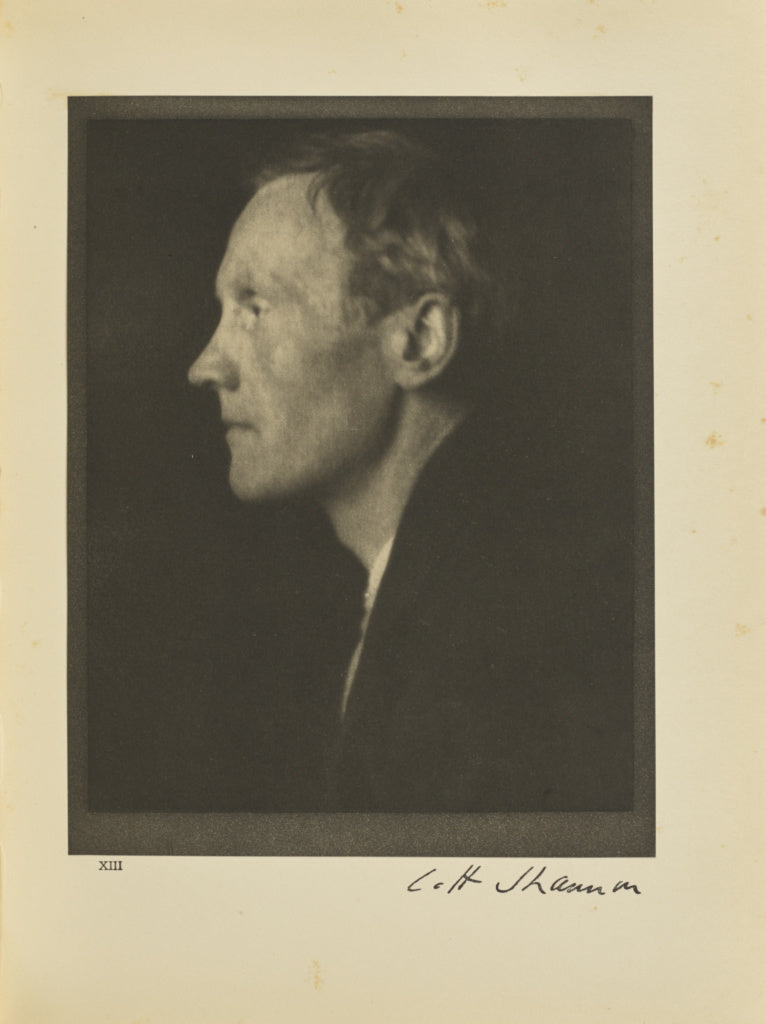 Alvin Langdon Coburn:Charles Shannon, Poster Print Wall Art