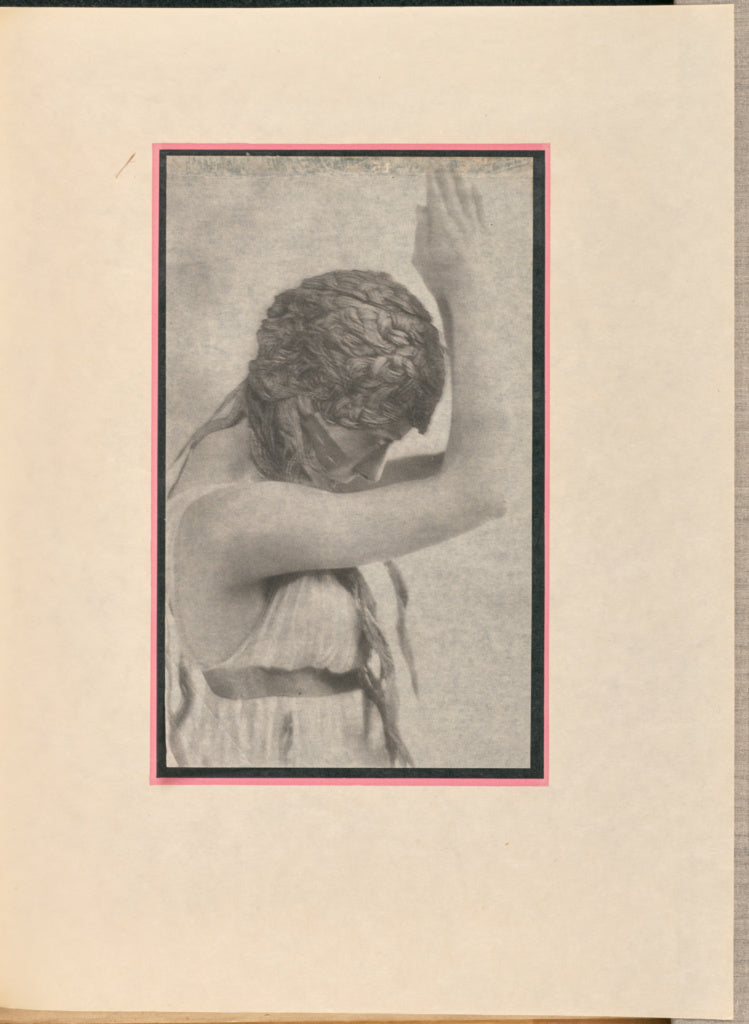 Baron Adolf de Meyer:[Female dancer as a nymph, with clasped, Poster Print Wall Art