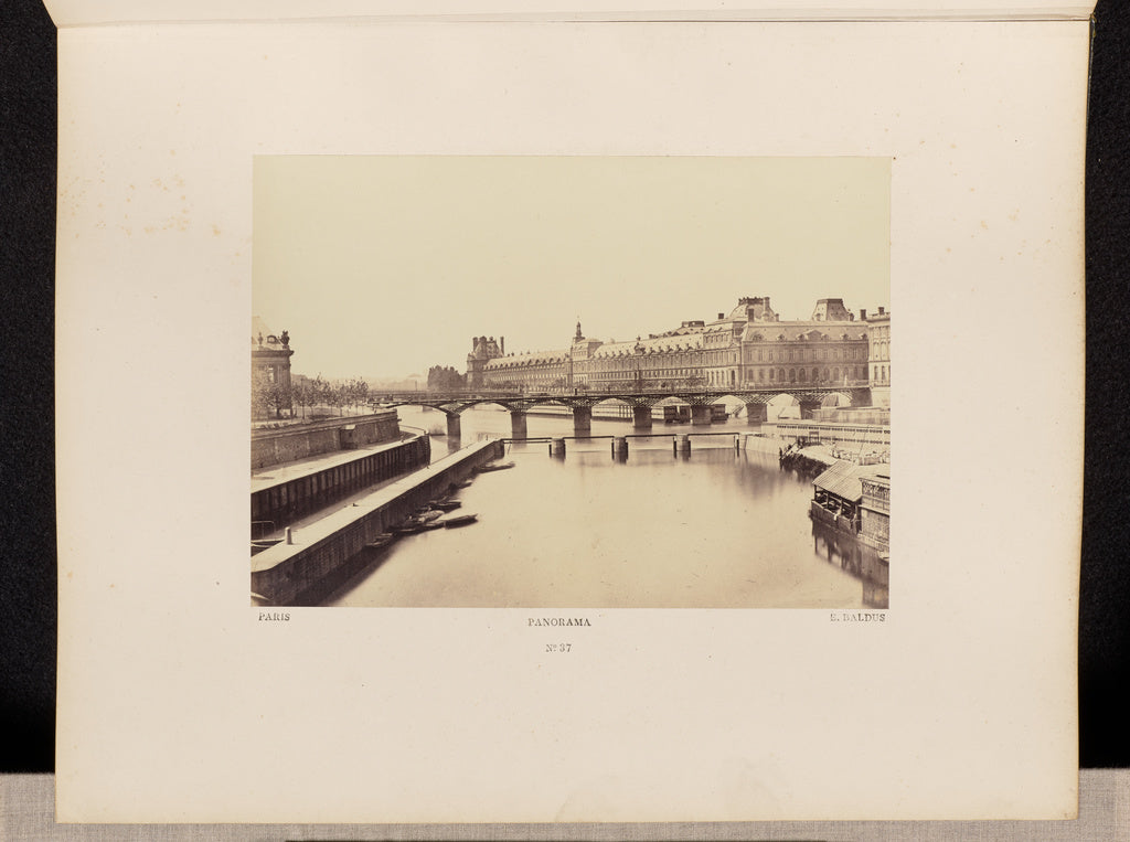 edouard Baldus:Panorama (No. 37), Poster Print Wall Art