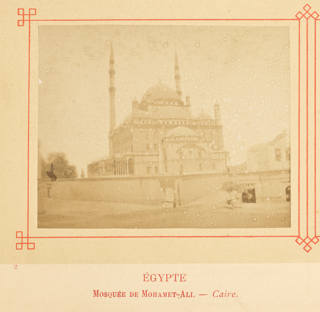 Félix Bonfils:Mosquée de Mohamet-Ali. - Caire., Poster Print Wall Art