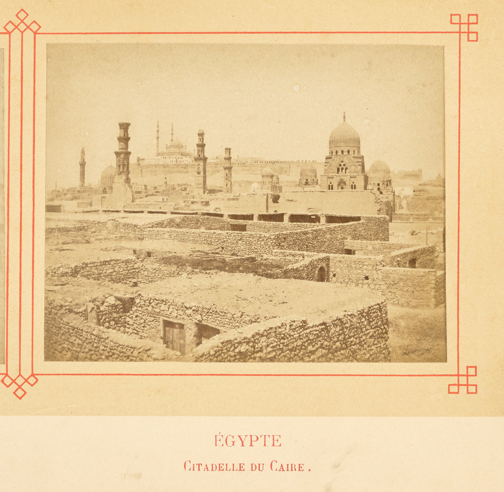 Félix Bonfils:Citadelle du Caire., Poster Print Wall Art