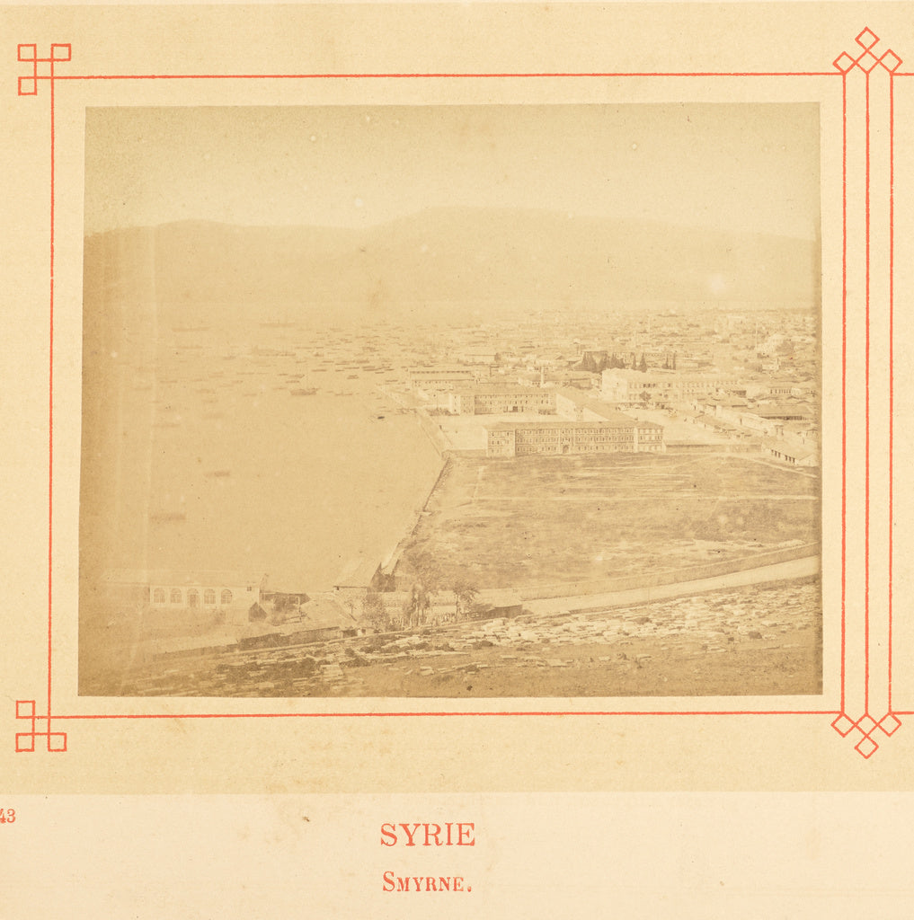 Félix Bonfils:Smyrne., Poster Print Wall Art