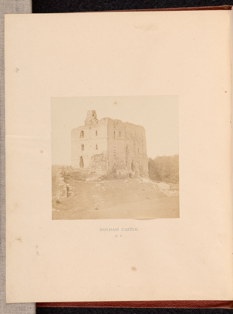 Thomas Annan:Norham Castle, Poster Print Wall Art