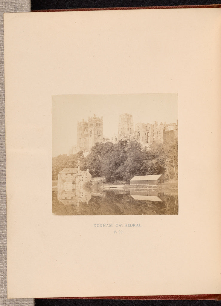 Thomas Annan:Durham Cathedral, Poster Print Wall Art