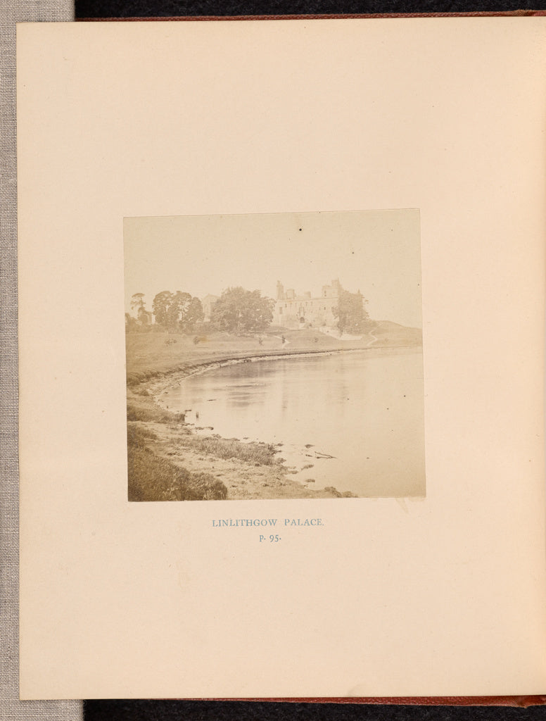 Thomas Annan:Linlithgow Palace, Poster Print Wall Art