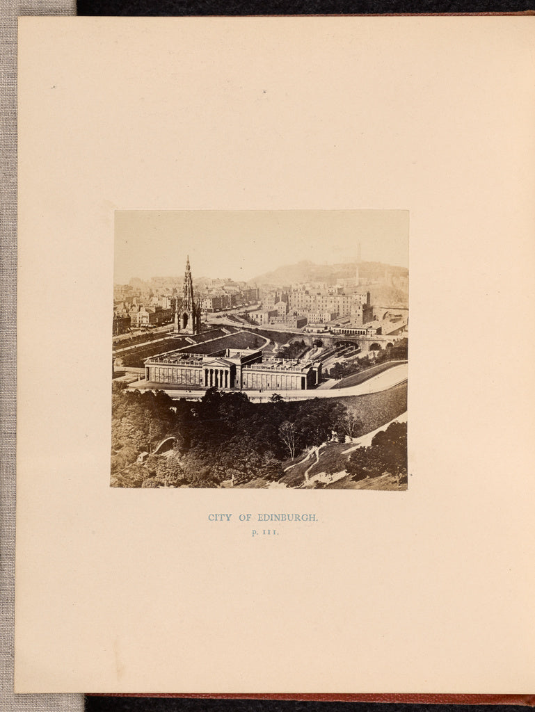 Thomas Annan:City of Edinburgh, Poster Print Wall Art