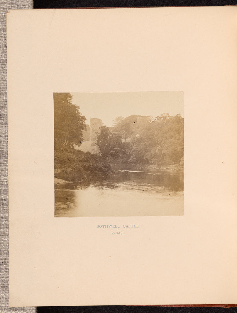Thomas Annan:Bothwell Castle, Poster Print Wall Art