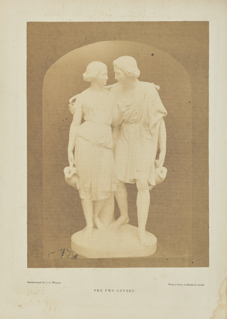 J.A. Whipple:The Two Lovers, Poster Print Wall Art