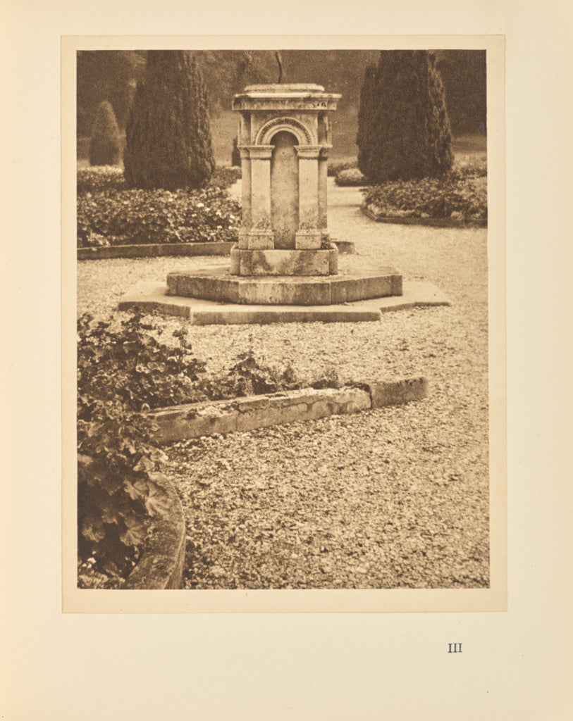 Alvin Langdon Coburn:The Sundial, Poster Print Wall Art