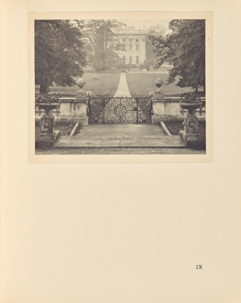 Alvin Langdon Coburn:The House from The Pleasure Garden, Poster Print Wall Art