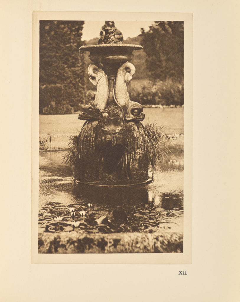Alvin Langdon Coburn:The Dolphin Fountain, Poster Print Wall Art