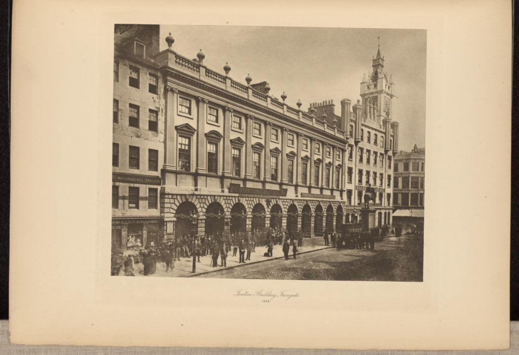 Thomas Annan:Tontine Building, Trongate, Poster Print Wall Art