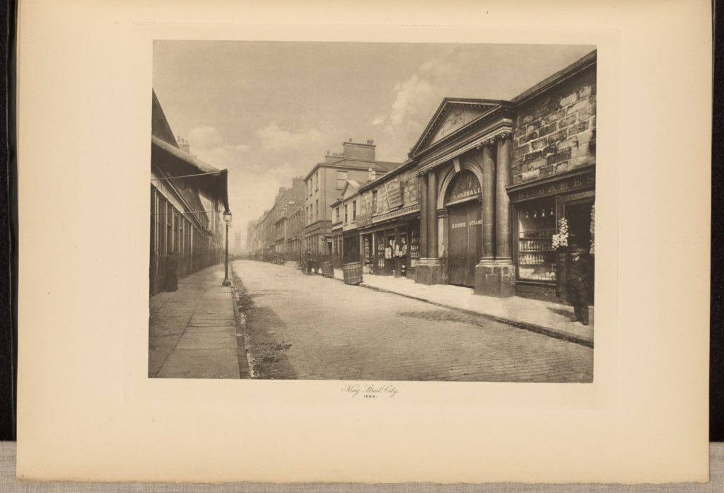 Thomas Annan:King Street, City, Poster Print Wall Art