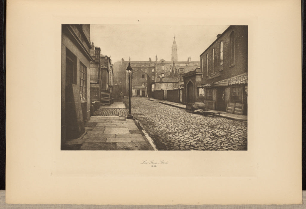 Thomas Annan:Low Green Street, Poster Print Wall Art