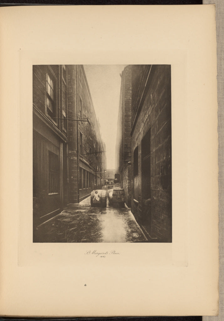 Thomas Annan:St. Margaret's Place, Poster Print Wall Art