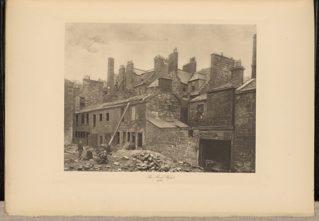 Thomas Annan:The Back Wynd, Poster Print Wall Art
