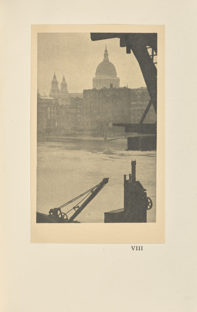 Alvin Langdon Coburn:St. Paul's From Bankside, Poster Print Wall Art