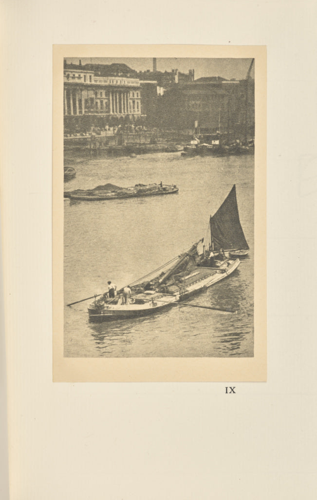 Alvin Langdon Coburn:The Thames, Poster Print Wall Art