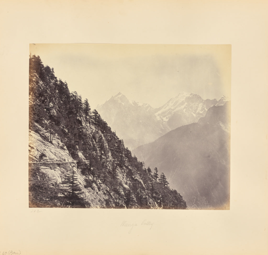 Samuel Bourne:View from Rogi, Poster Print Wall Art